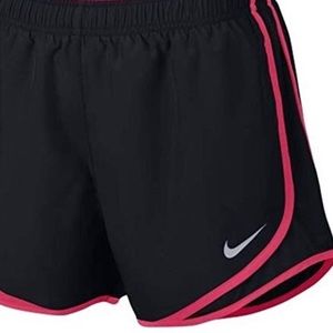 Pink and black tempo shorts